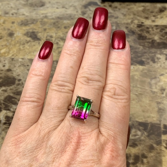 Jewelry Watermelon Quartz Ring Poshmark
